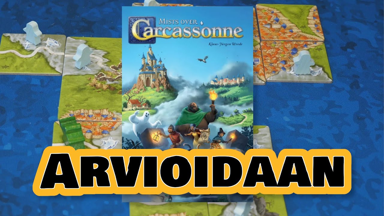 Carcassonne Sumujen Sankarit | Klassikkopelin lisäosa | Yhteistyöpeli | Lautapelit.fi