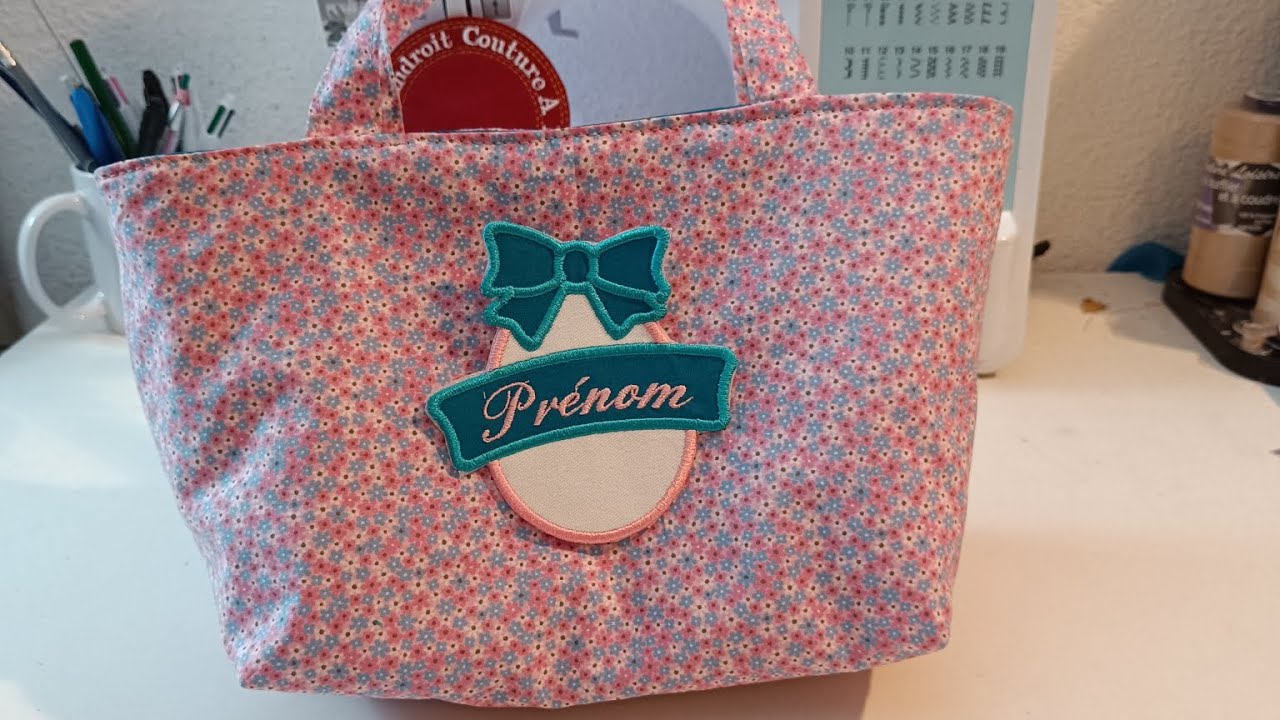 Petit sac pour la chasse aux œufs , Pâques