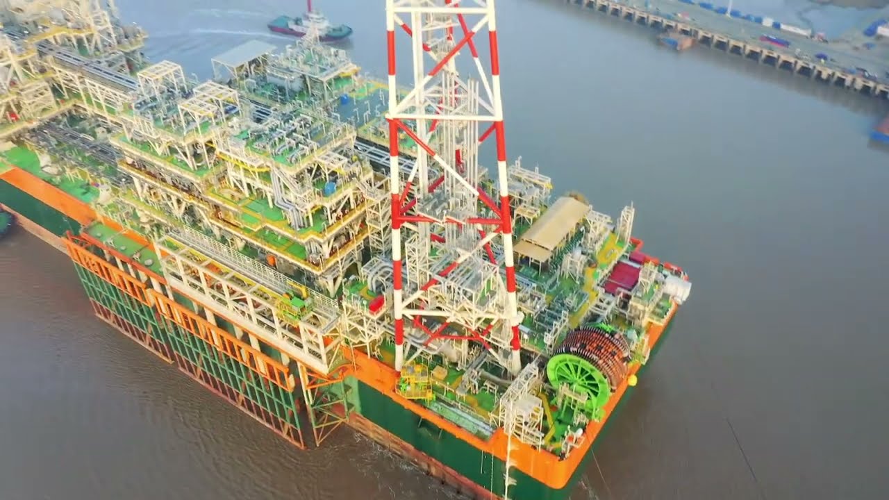 The Greater Tortue Ahmeyim (GTA) Floating Production Storage and Offloading (FPSO) sailed away.