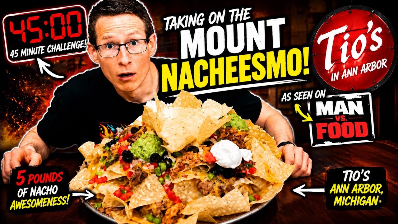 Mount Nacheesmo Challenge | 5-Pound Nachos (99% Fail Rate!)