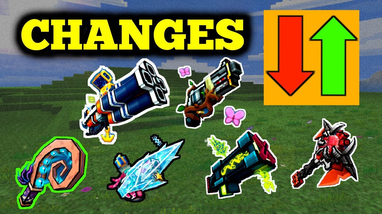 Balance Changes - Pixel Gun 3D
