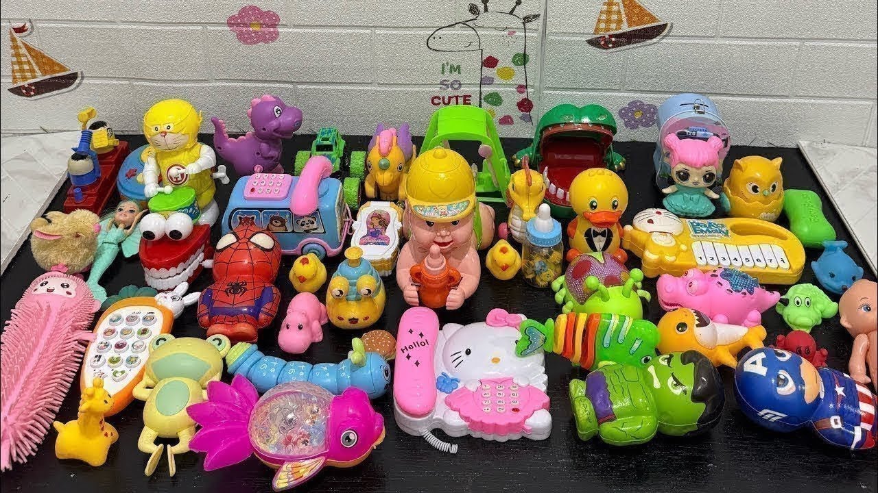 23:31 Minutes Satisfying ASMR – CoComelon Style Unboxing, Princess Toys & Mini Slide Display