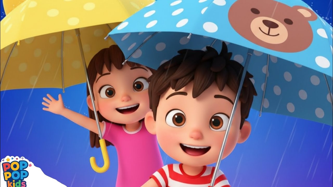 மழையே மழையே வா வா! பாடல் | Pop Pop Kids Rhymes | 