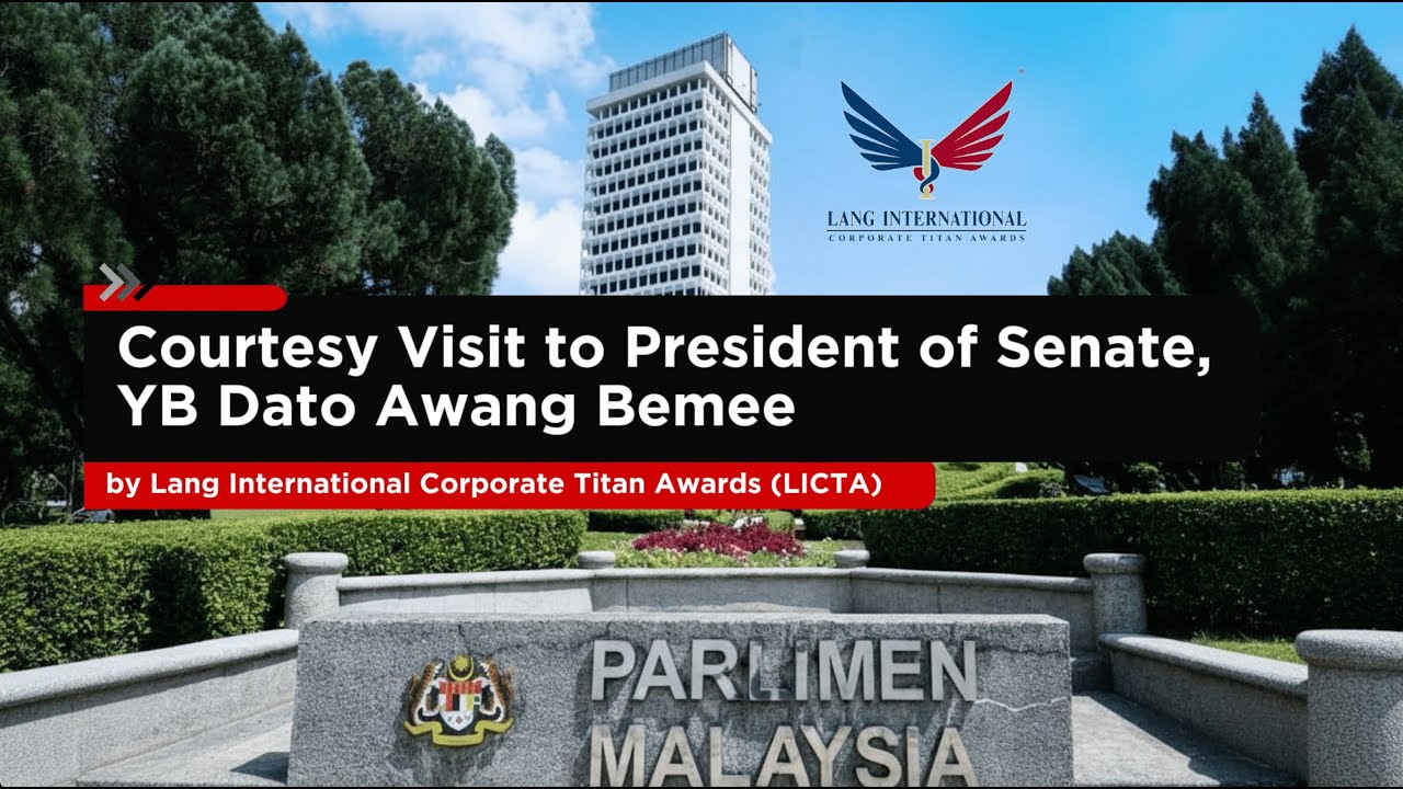 Courtesy Visit to President of the Senate YB Dato’ Awang Bemee