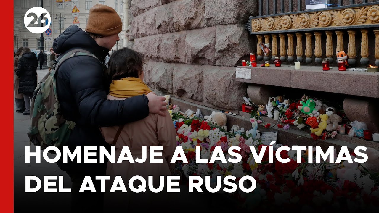 UCRANIA | Homenaje a las víctimas del ATAQUE RUSO en la ciudad de BUCHA