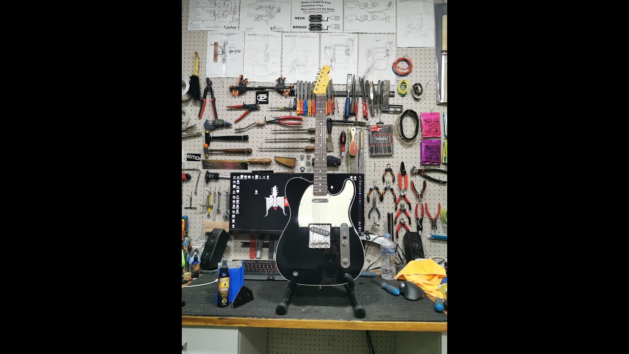 Fender Japan double bound telecaster! I talk :O 26 mins with a sick Matt