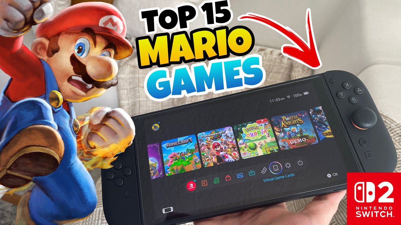 👉 Best 15 Super Mario Games on Nintendo Switch 2 🔥 2026