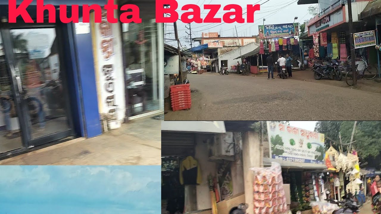 Khunta Bazar Market Mayurbhanj Santali Vlog Video 