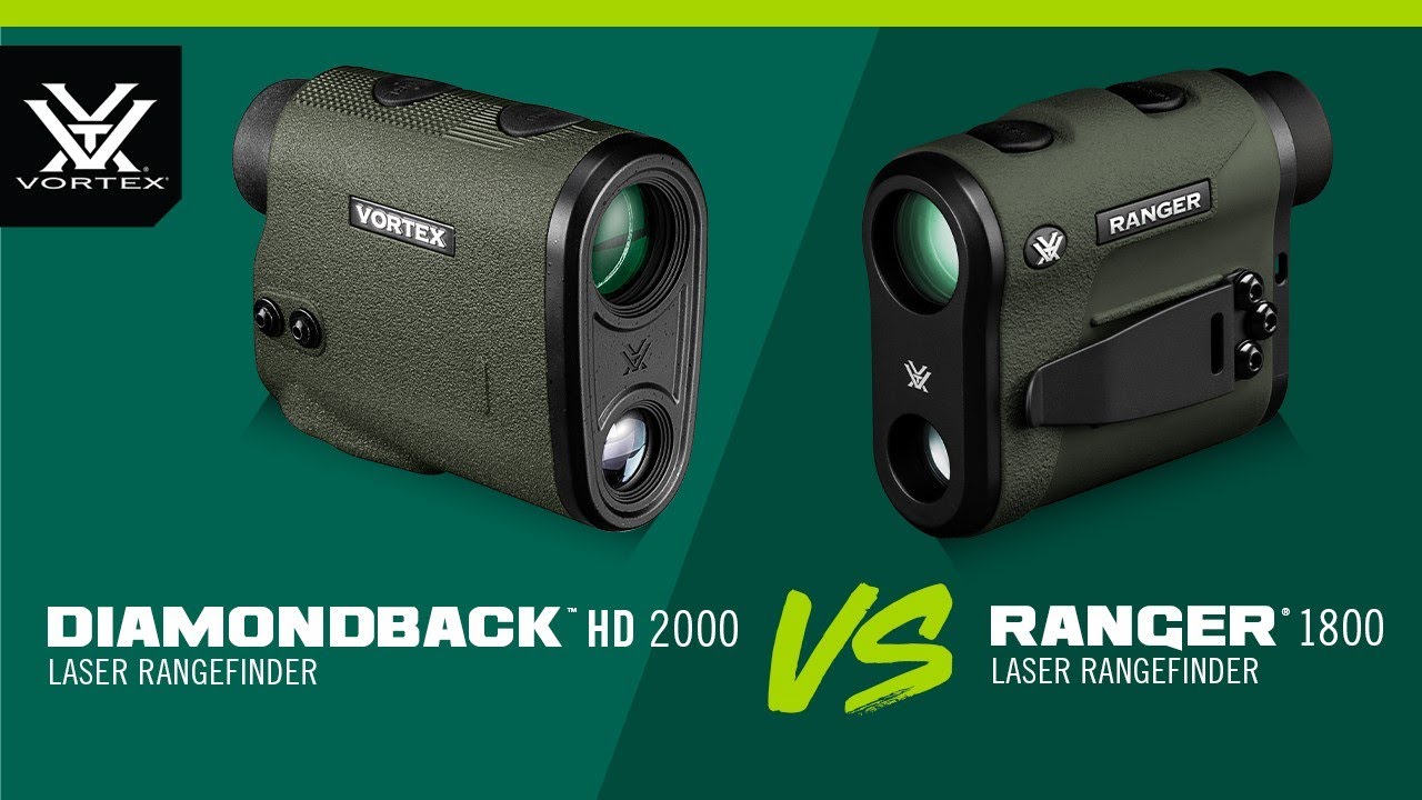 Лазерный дальномер Diamondback™ HD 2000 против лазерного дальномера Ranger® 1800