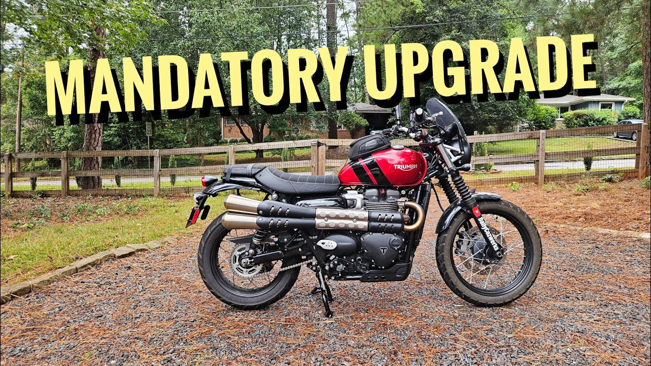 Installing a Center Stand on the Triumph Scrambler 900