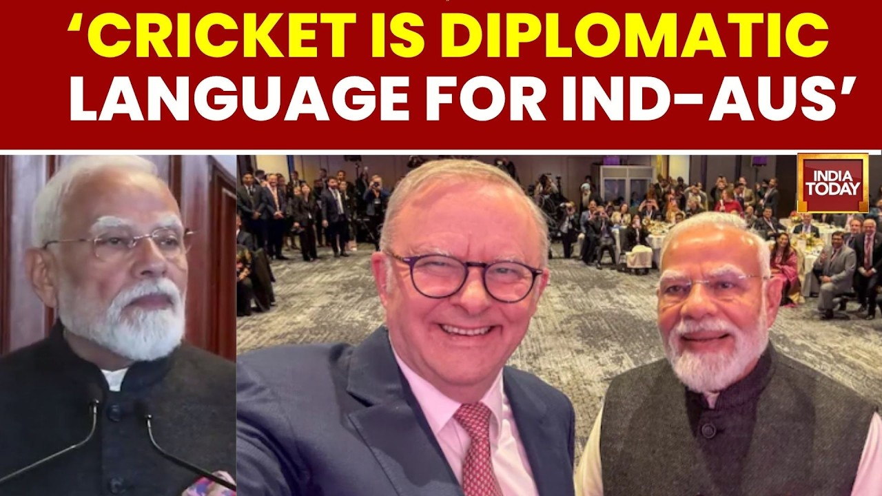 PM Modi's Cricket Analogy As India Seals Uranium Deal In Australia | PM Modi In Australia