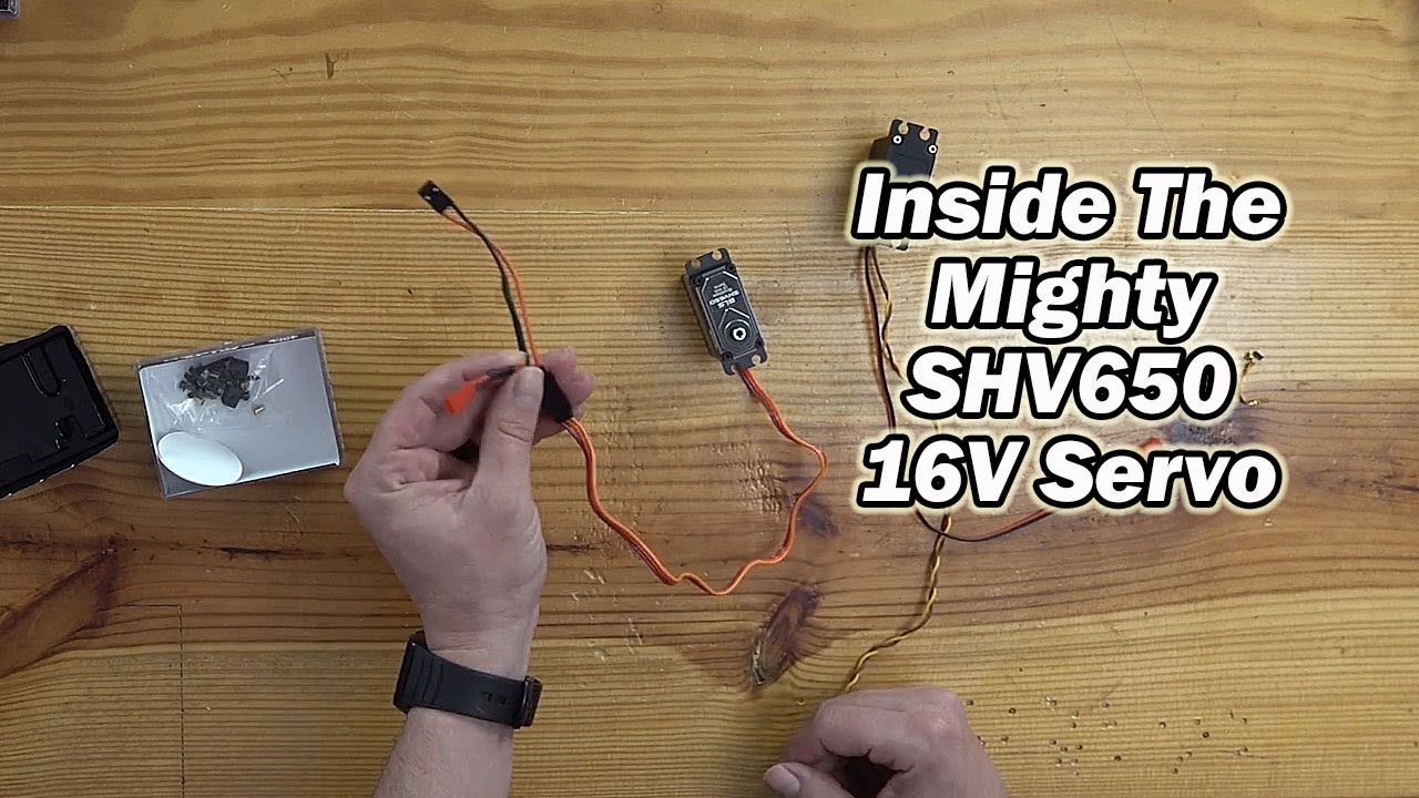 Steering Muscle For Your Crawler! Inside The SHV650 Direct Power 16V Servo - Holmes Hobbies
