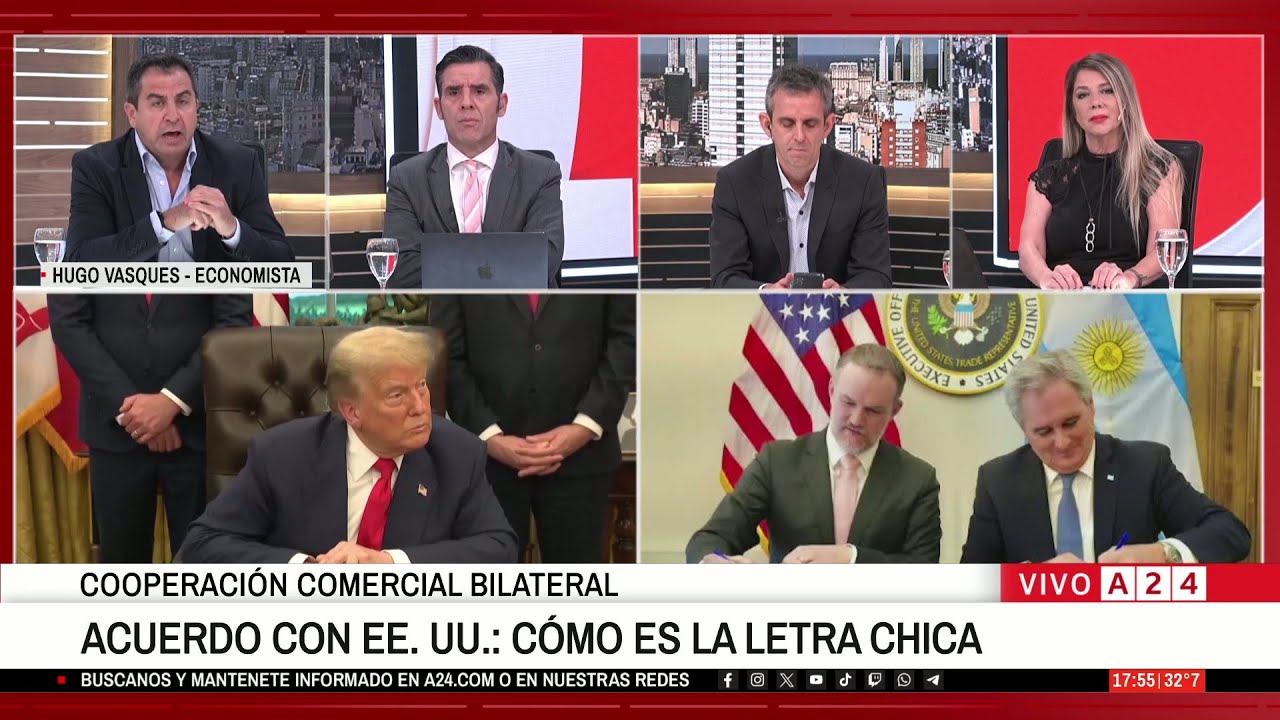 🔴 SUBIÓ LA INFLACIÓN DE ALIMENTOS +  LA LETRA CHICA DEL ACUERDO COMERCIAL CON EE.UU.
