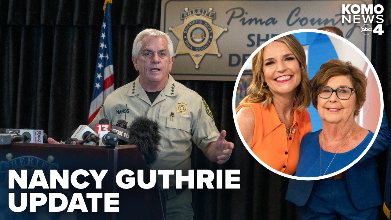Pima County Sheriff gives update on the disappearance of Nancy Guthrie, mother of 