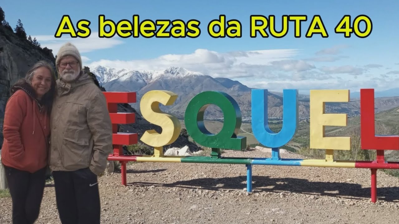 As belezas escondidas na icônica RN 40 da Patagônia Argentina nas cidades de GOV. GREGORES a ESQUEL