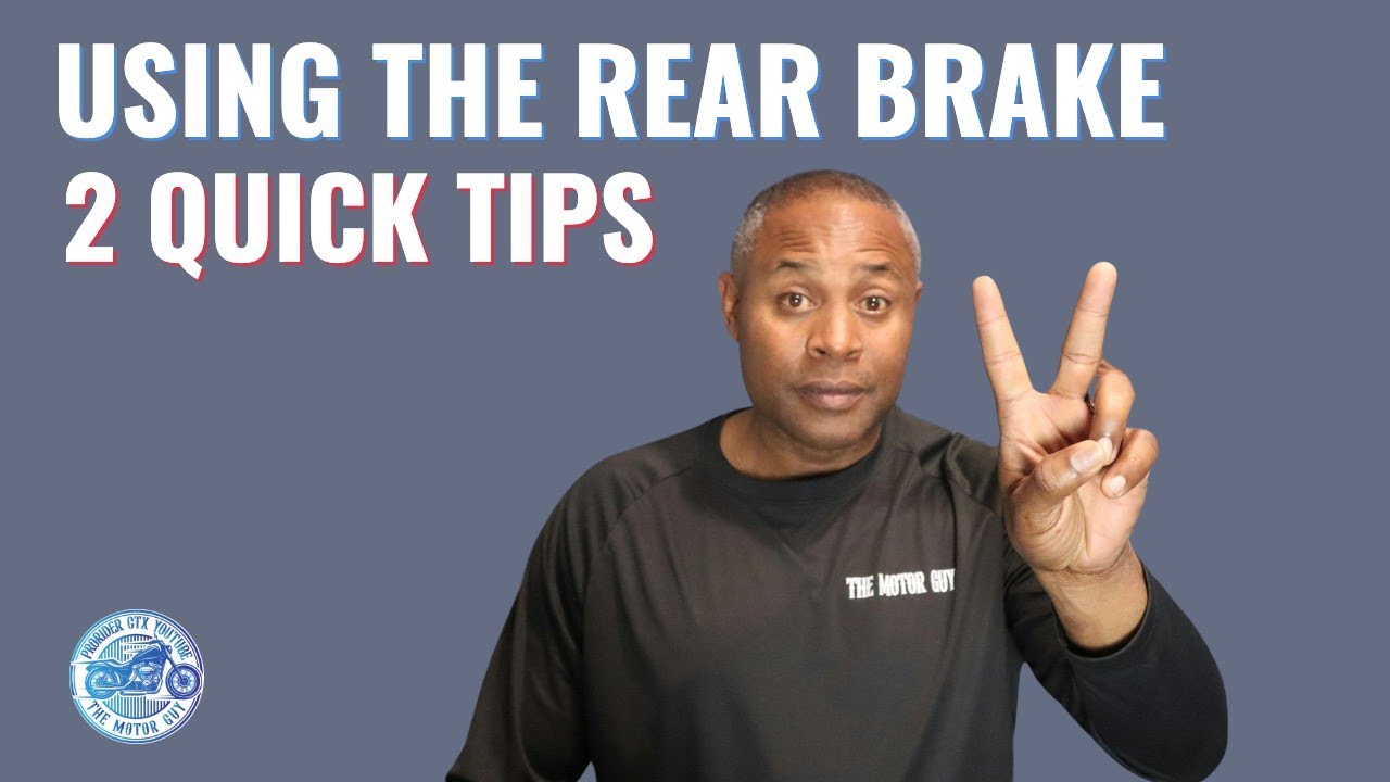 Master Slow Speed Turns With These 2 Rear Brake Tips!