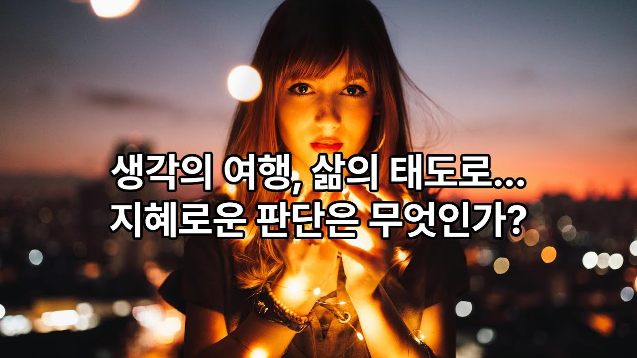 190.  사랑하는 너와 함께하는 대니얼 카너먼의 생각으로의 여행 ✨ 스물 아홉 번째 이야기《생각의 여행, 삶의 태도로, 지혜로운 판단이란 무엇인가》