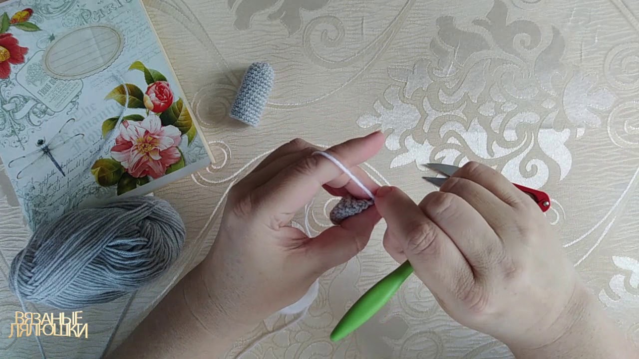 М.К Вязаная кошка Пальчиковый театр Репка
