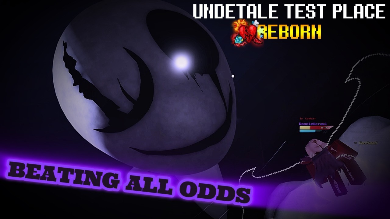 Insane come back Gaster vs Asriel (Undertale Test Place Reborn)