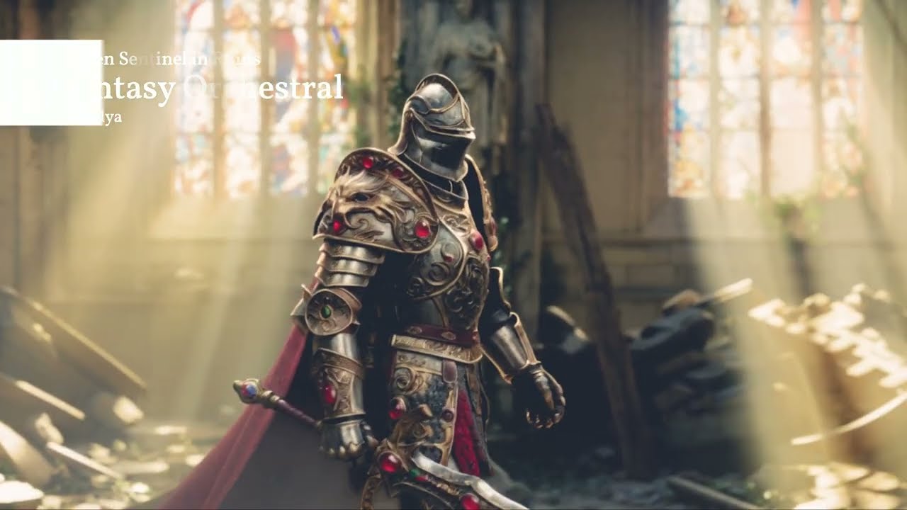 Golden Sentinel in Ruins | Electronic Orchestral Instrumental