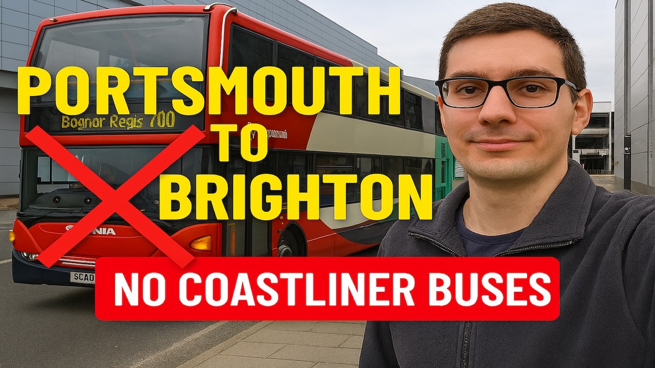 Portsmouth to Brighton: No Coastliner Buses