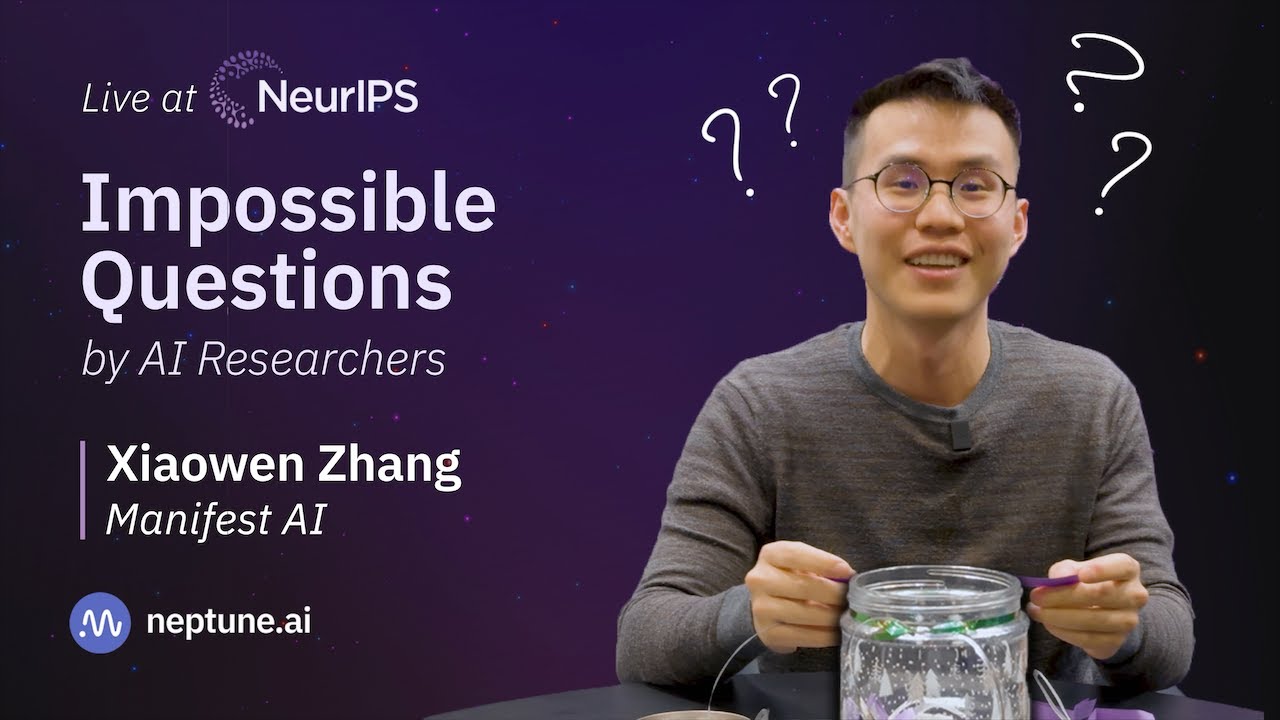 NeurIPS 2024: Impossible GenAI Questions With Xiaowen Zhang
