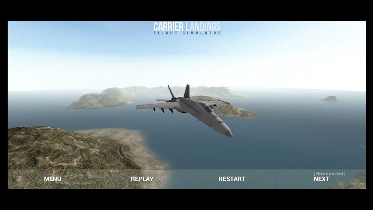 Carrier Landings Flight Simulator F18 Super Hornet TRAINING | Mobile Gaming