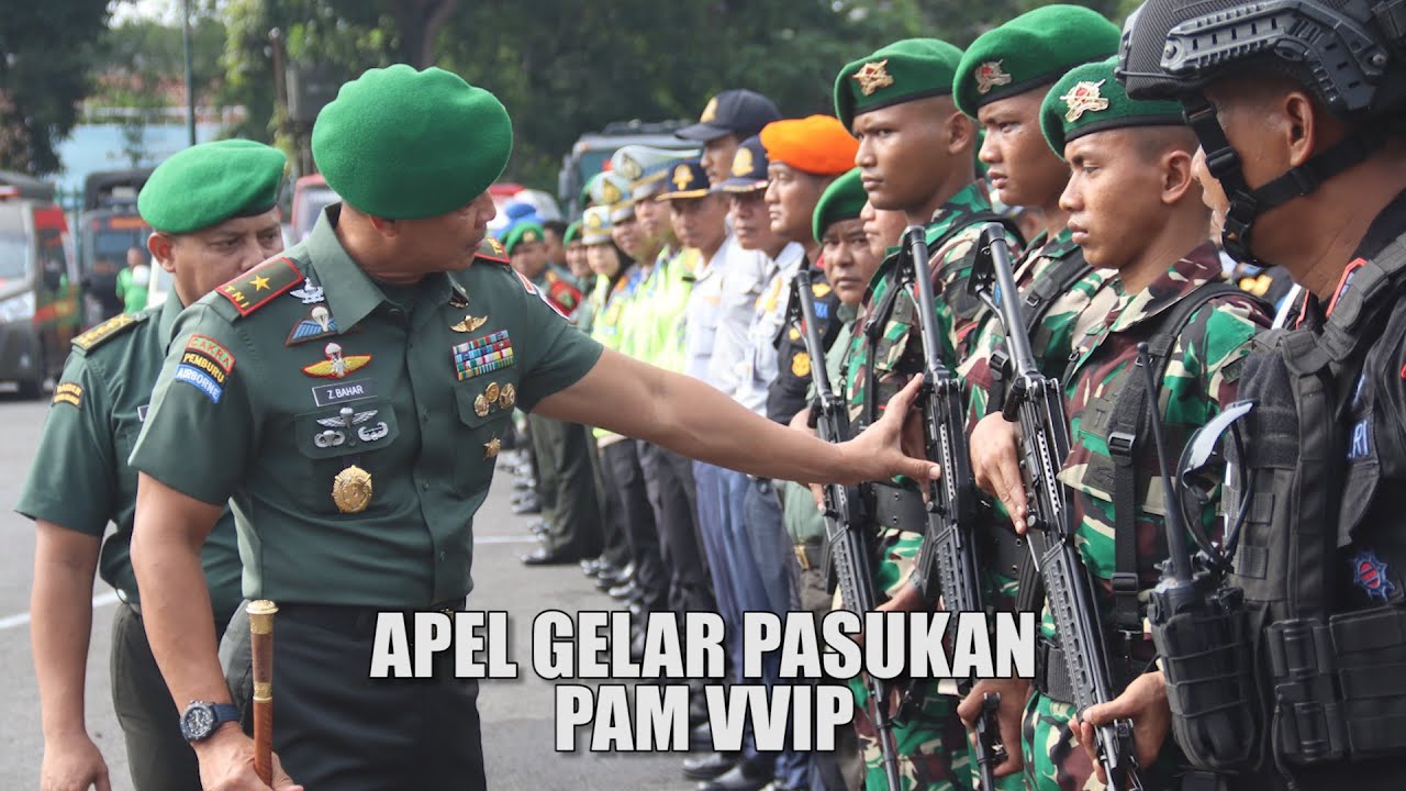 APEL GELAR PASUKAN PAM VVIP
