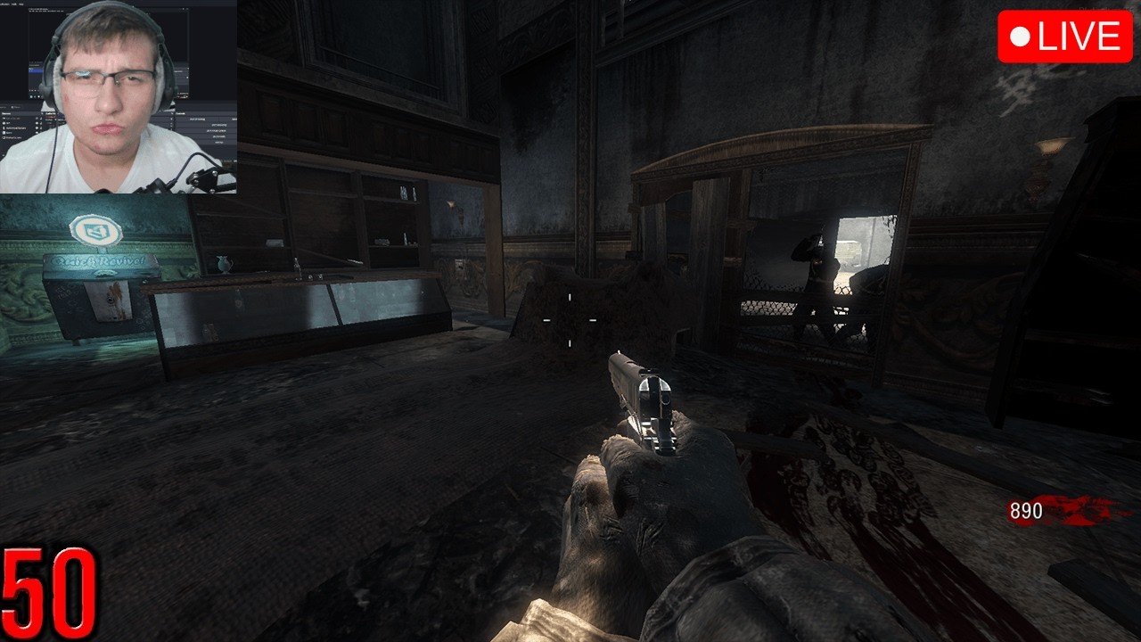 BO1 Kino Der Toten Round 50 and PaP All Weapons Challenge (Lock in)