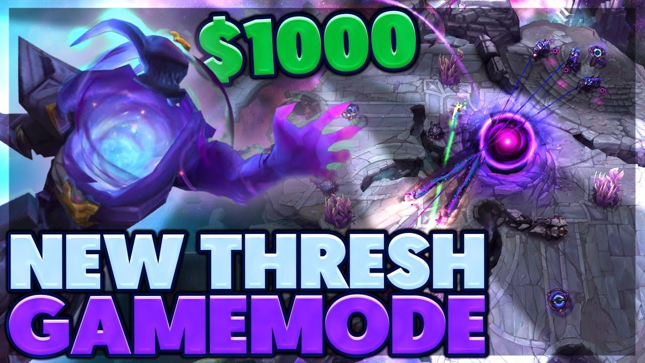 GLOBAL HOOKS!!! | CRAZIEST GAMEMODE EVER | $1000 THRESH GAME | BunnyFuFuu