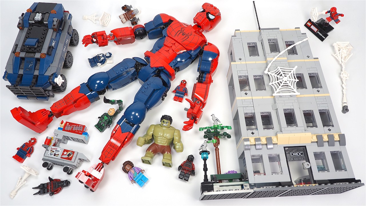 All LEGO Spider-Man: Brand New Day Set | Compilation of All LEGO SpiderMan Brand New Day Speed Build