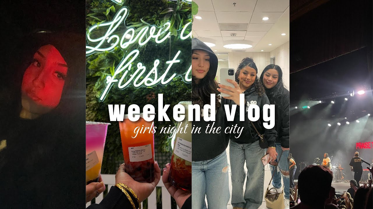 GIRLS NIGHT IN THE CITY  | weekend vlog