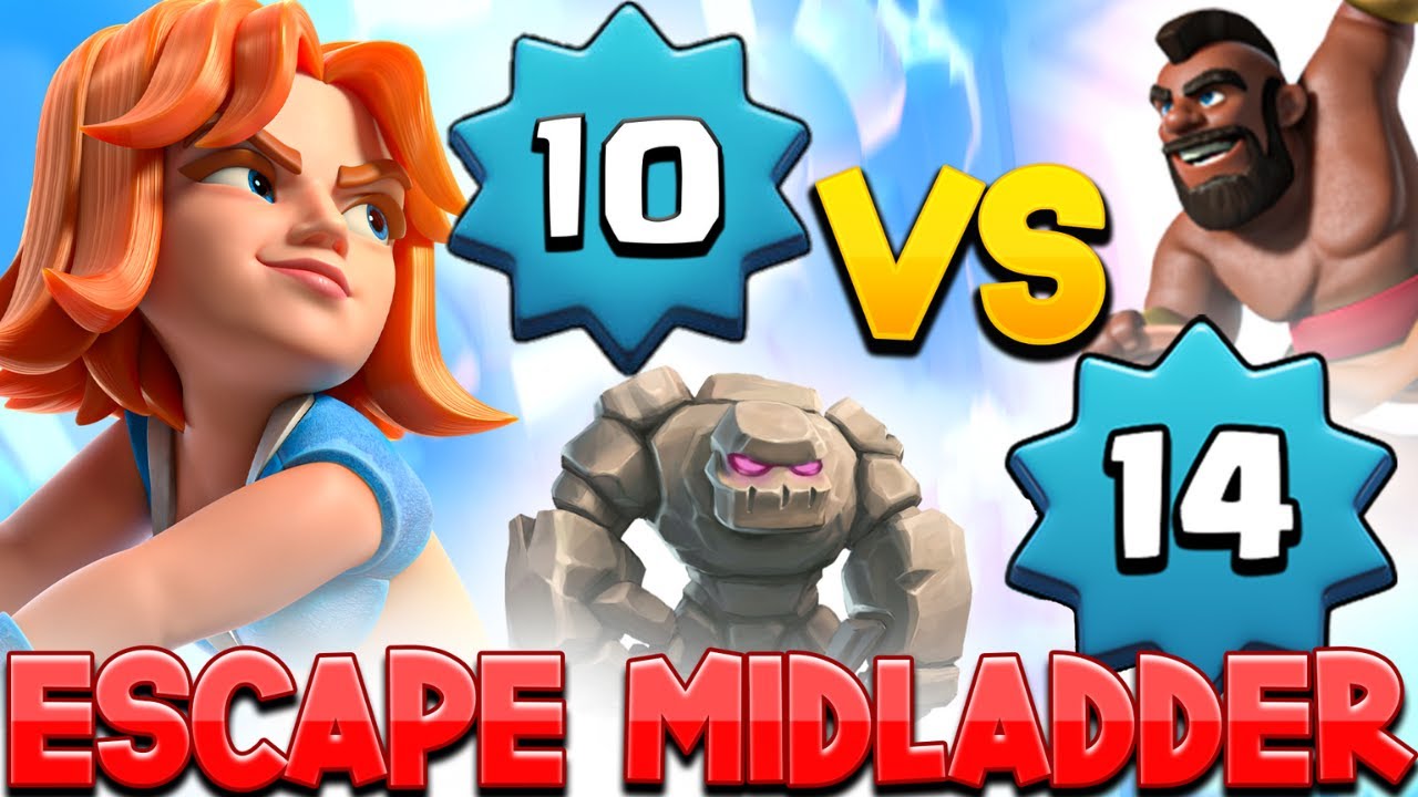 HOW to ESCAPE MID LADDER in CLASH ROYALE 🏆