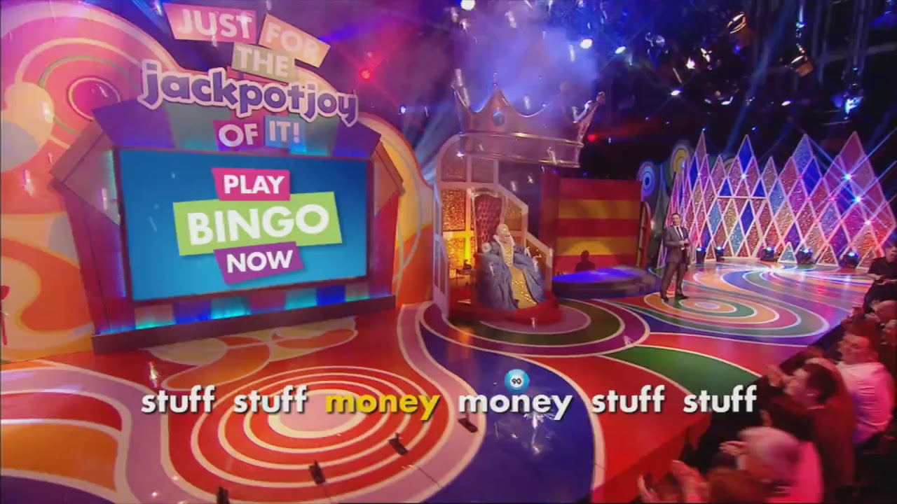 Jackpotjoy stuff money advert 2013