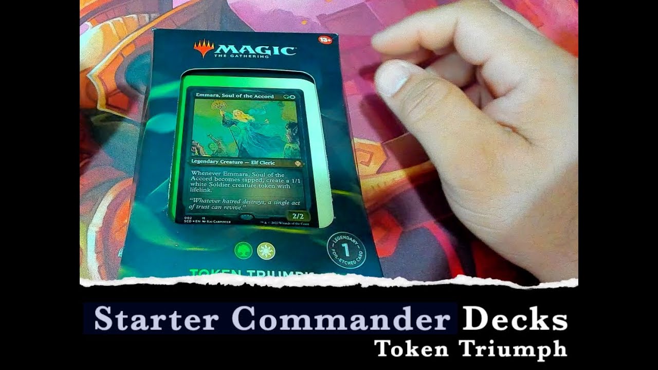 Starter Commander Decks Token Triumph | UNBOXING