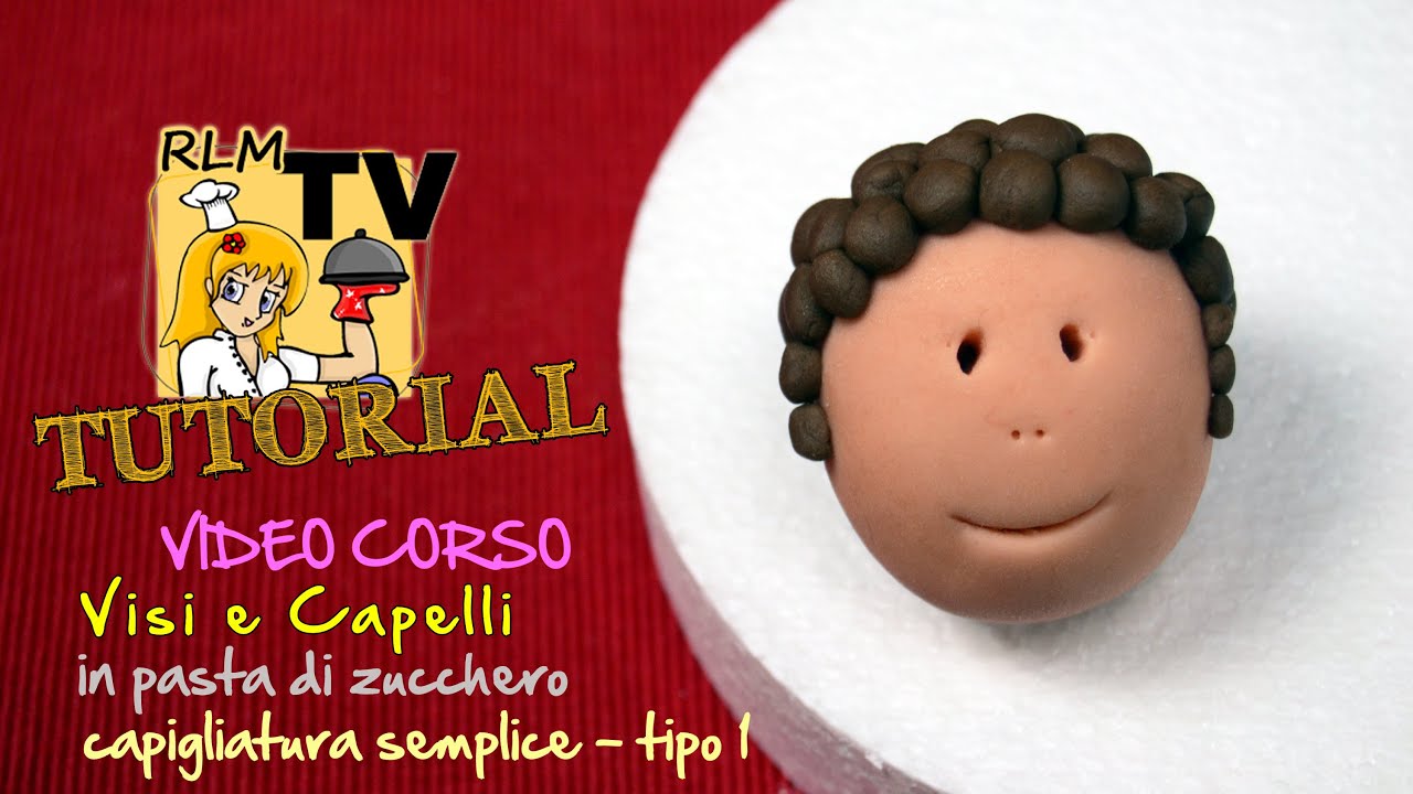 VIDEO CORSO: Visi e capelli in pdz - Capigliatura semplice - tipo 1