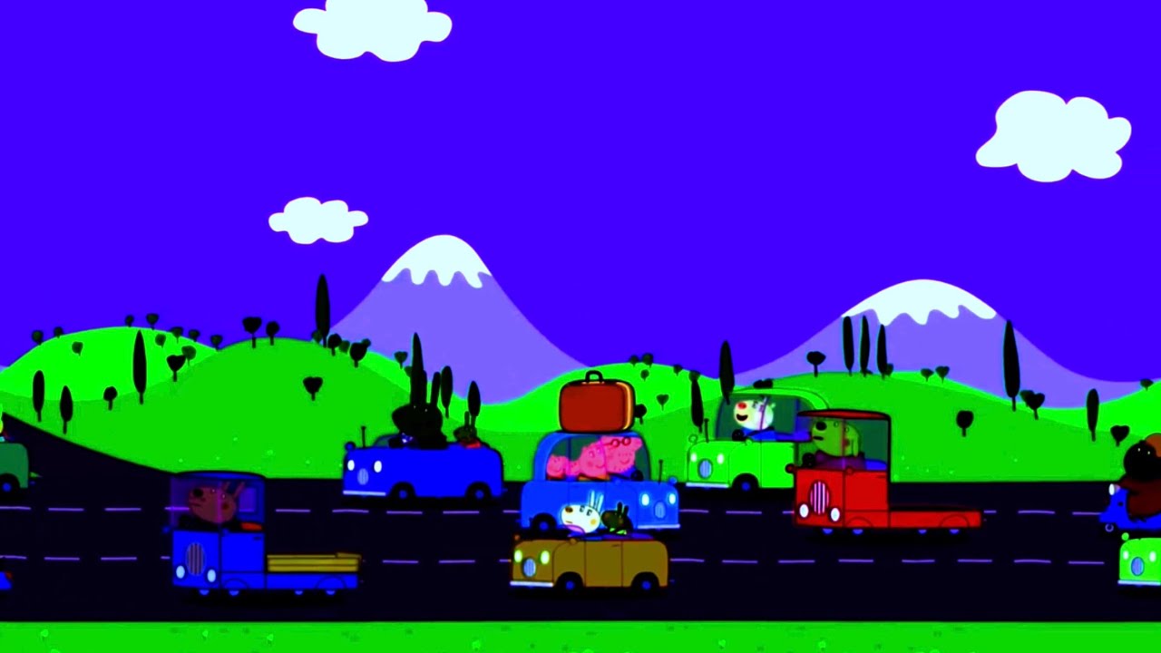 Peppa Pig. Driving in Italy is hard// Sponsore by Gamavision Csupo effects