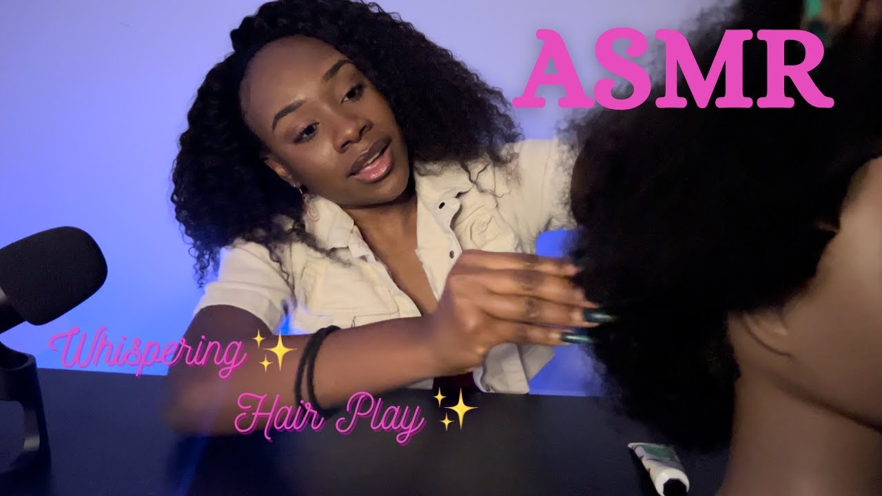 ASMR | Popular Girl Plays With Your Hair In Class | Role Play | Whispering | Tingles✨