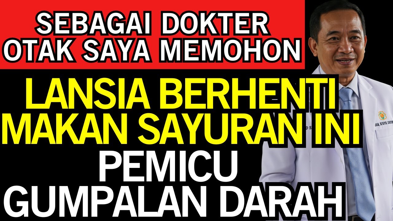 AWAS!! 6 SAYUR PALING BERBAHAYA JIKA DIKONSUMSI LANSIA, WASPADA RESIKONYA !! Kesehatan Lansia