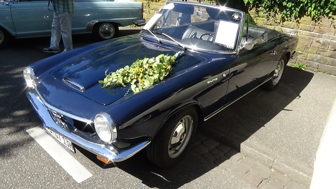 1965 Glas 1300 GT Cabriolet - Exterior and Interior - Oldtimer-Meeting Baden-Baden 2022