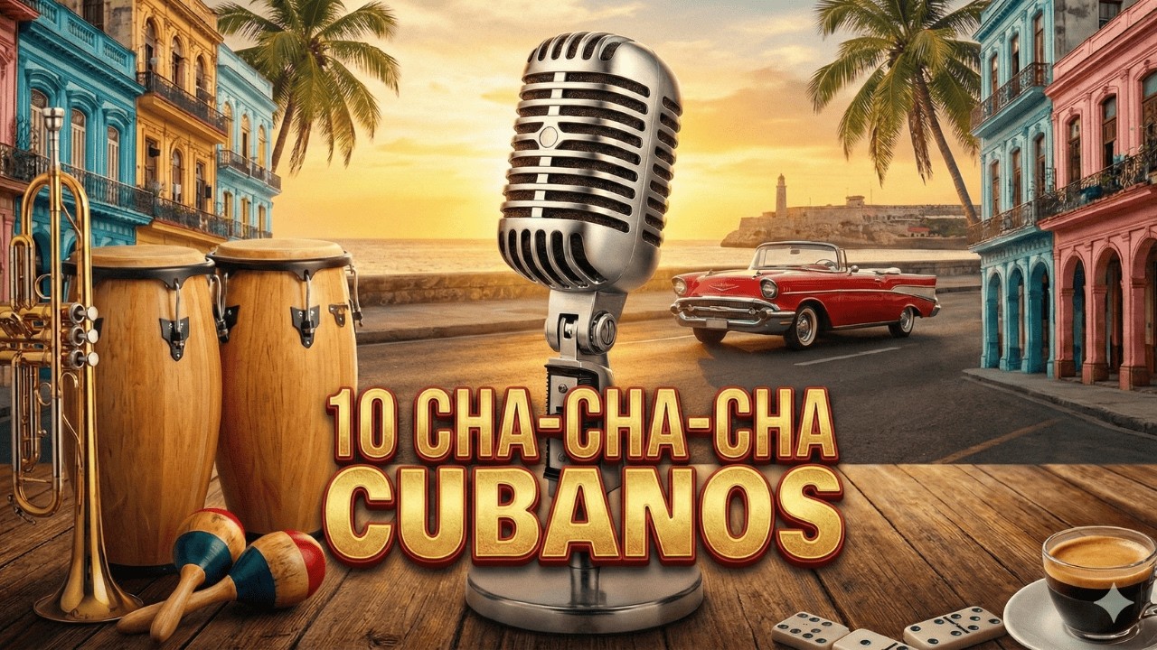Cha-Cha-Cha Cubano | Un Viaje Musical a La Habana de los Años 50 🇨🇺🎶