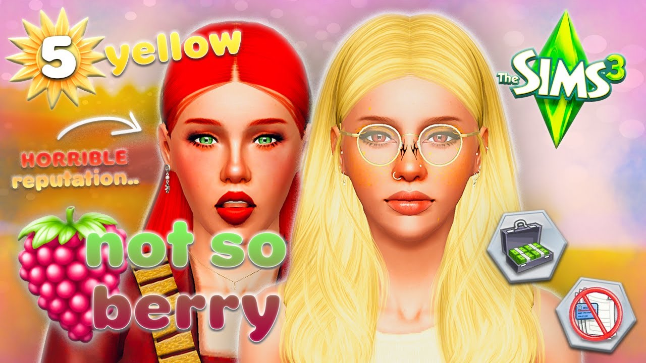 rosie's reign is OVER.. 💛 | yellow #5 | the sims 3: not so berry challenge