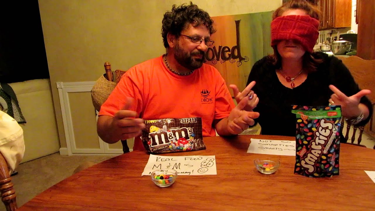 The Watne's Americanadian SMARTIES vs M&M's debate....as seen on Facebook recently.