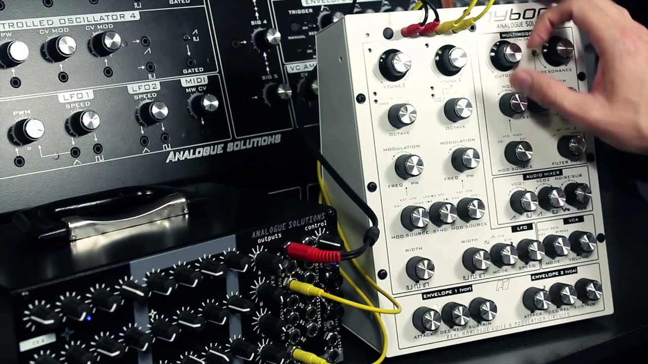 Analogue Solutions Nyborg 12 Analogue Synthesizer Demo Part 1