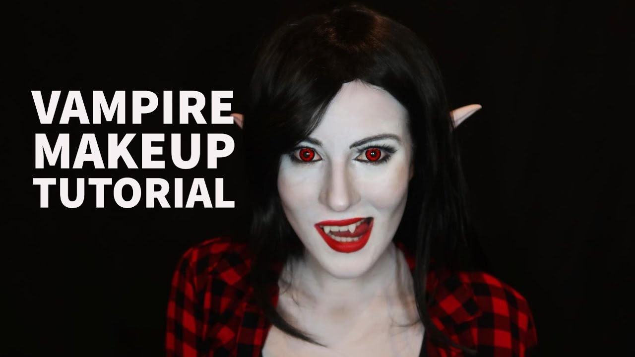 Marceline Makeup Tutorial- Adventure Time|| Easy Halloween Makeup Ideas