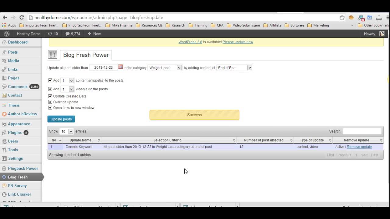 Blog Fresh Power Review and Demo