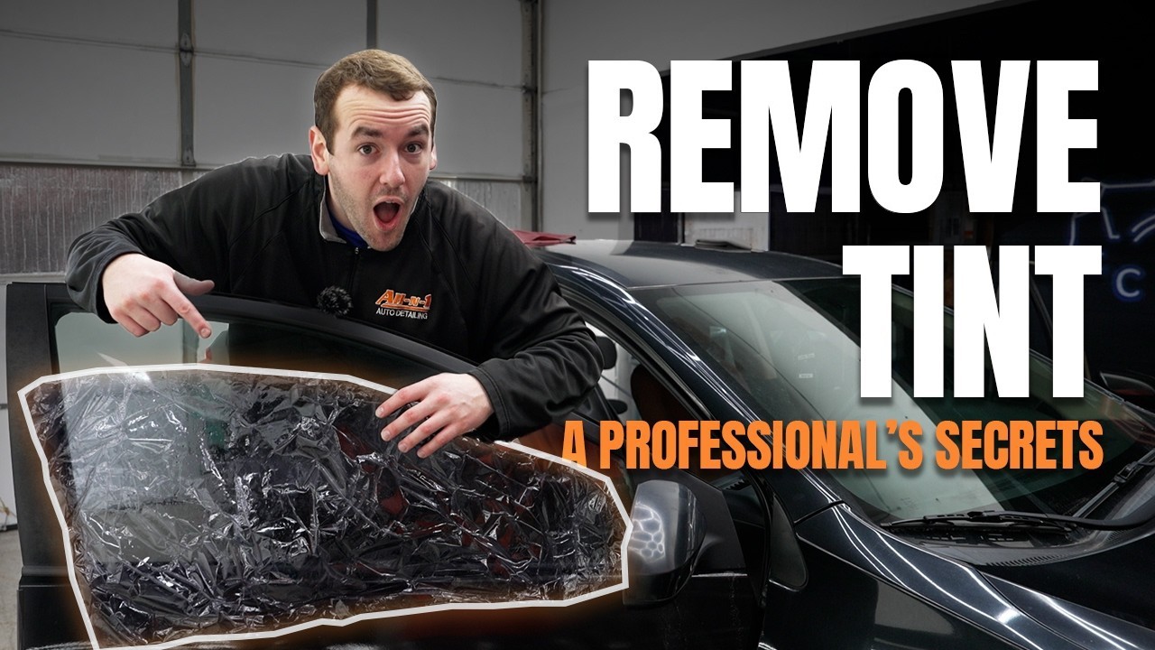 How to Easily Remove Window Tint