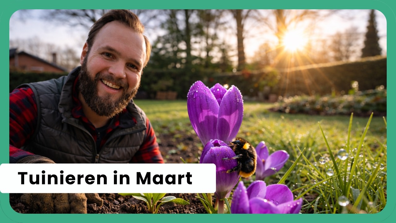 Tuinieren in maart, de start van de lente! 🌱