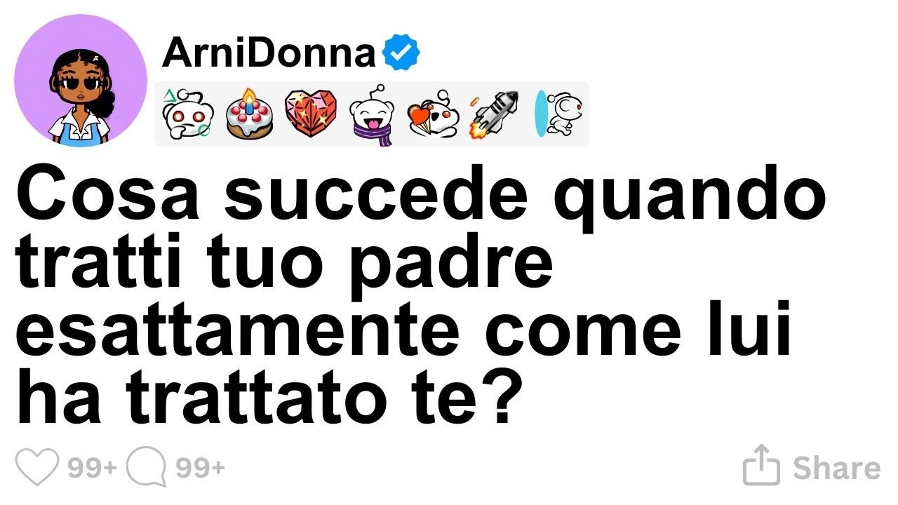 [STORIA COMPLETA] Cosa succede quando tratti tuo padre esattamente come lui ha trattato te?