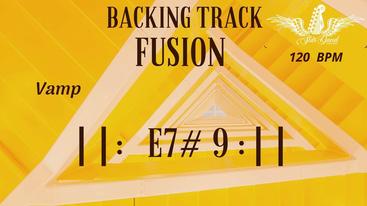 Backing Track Fusion in  E7#9 Vamp